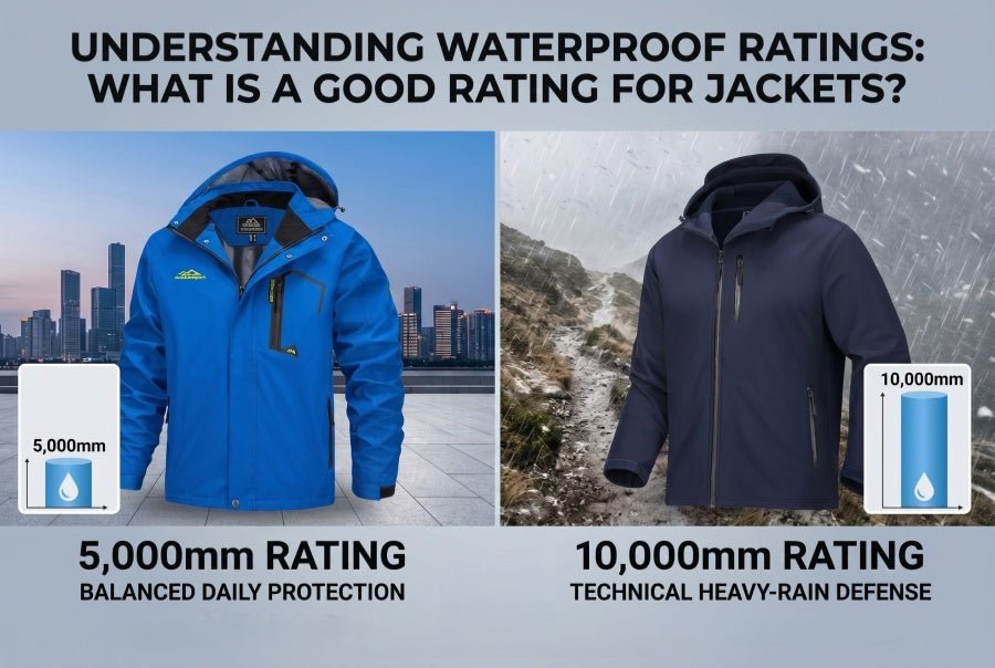 What Is a Good Waterproof Rating for Jackets - MAGCOMSEN