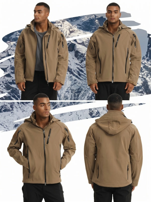 Men's Hooded Tactical Winter Jacket