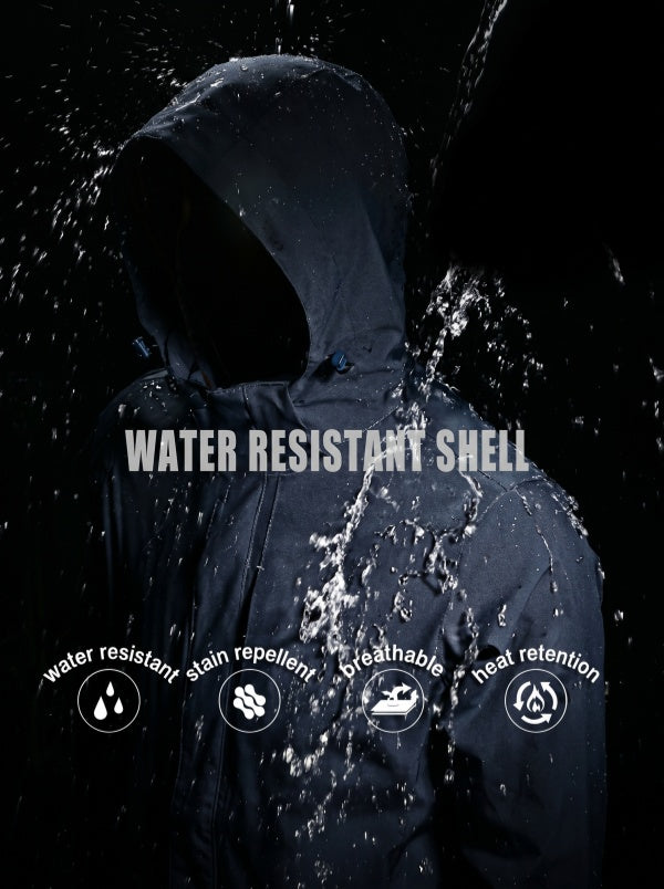 Men's Fleece Lined Tactical Softshell Jacket