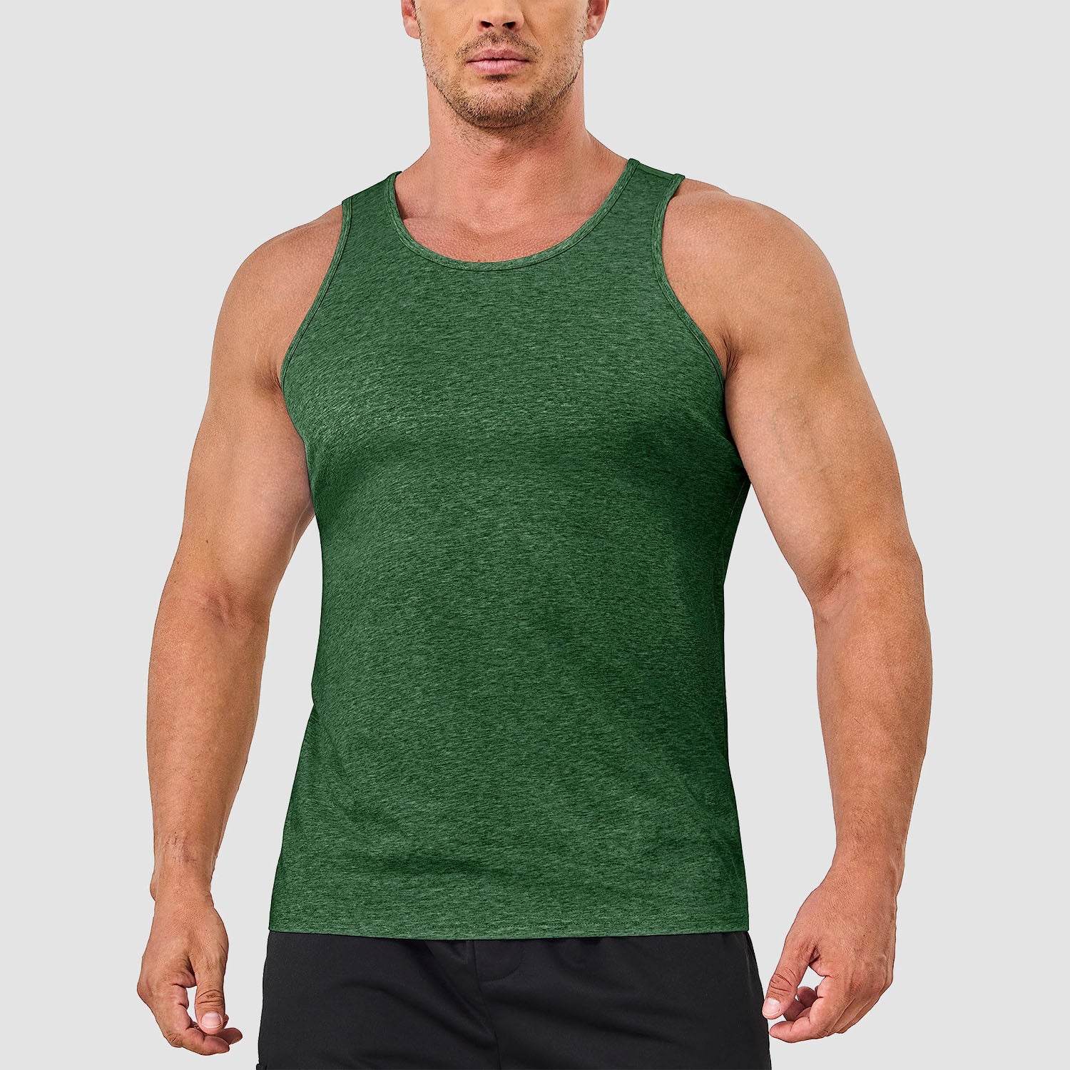 Men's Lightweight Cotton Sleeveless Muscle Tank Top