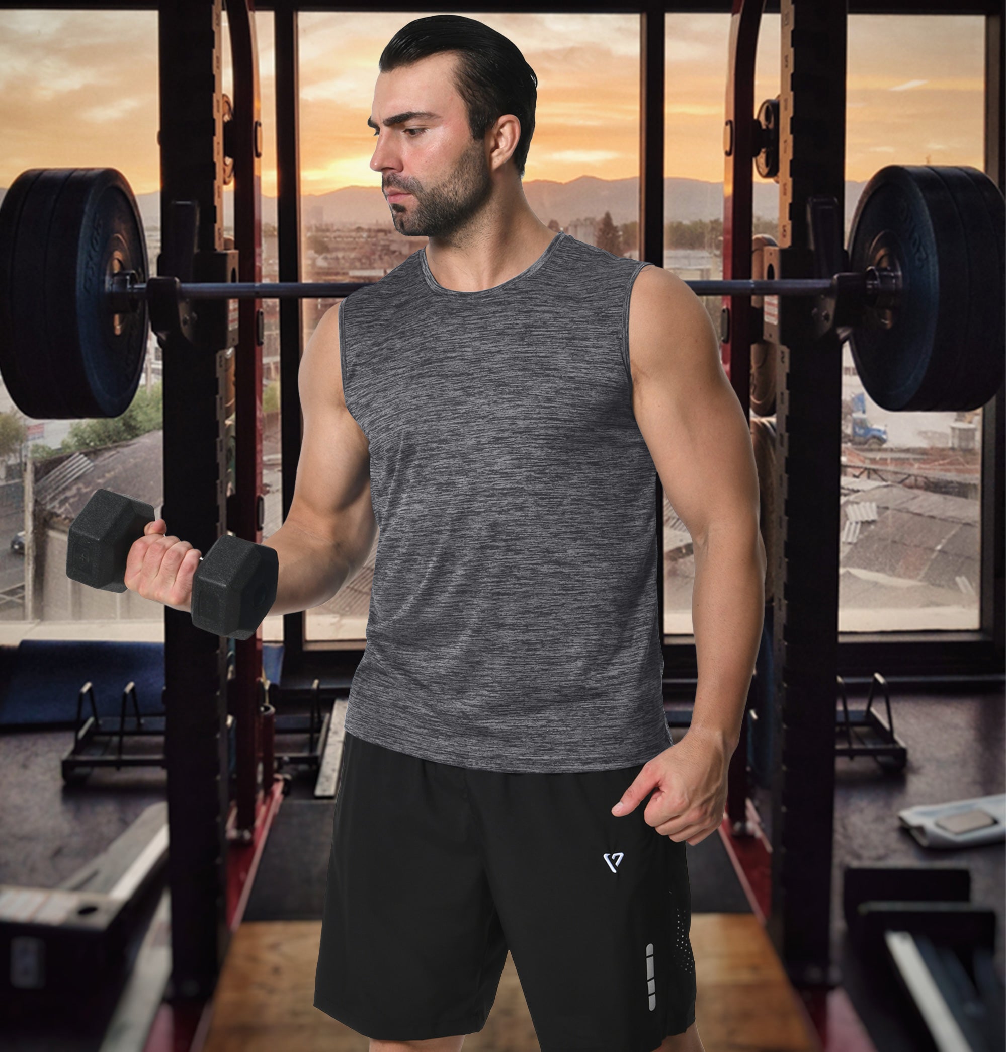 Men's Quick Dry Workout Running Tanks