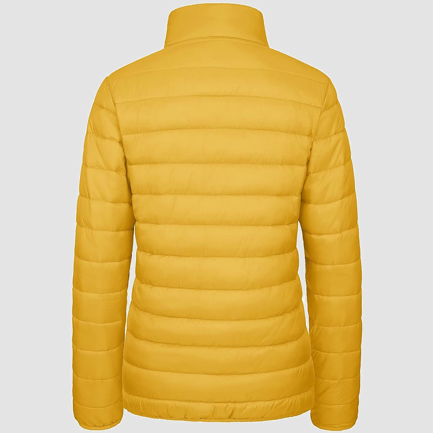 Women's Lightweight Quilted Puffer Jacket Full Zip Winter Coat - MAGCOMSEN