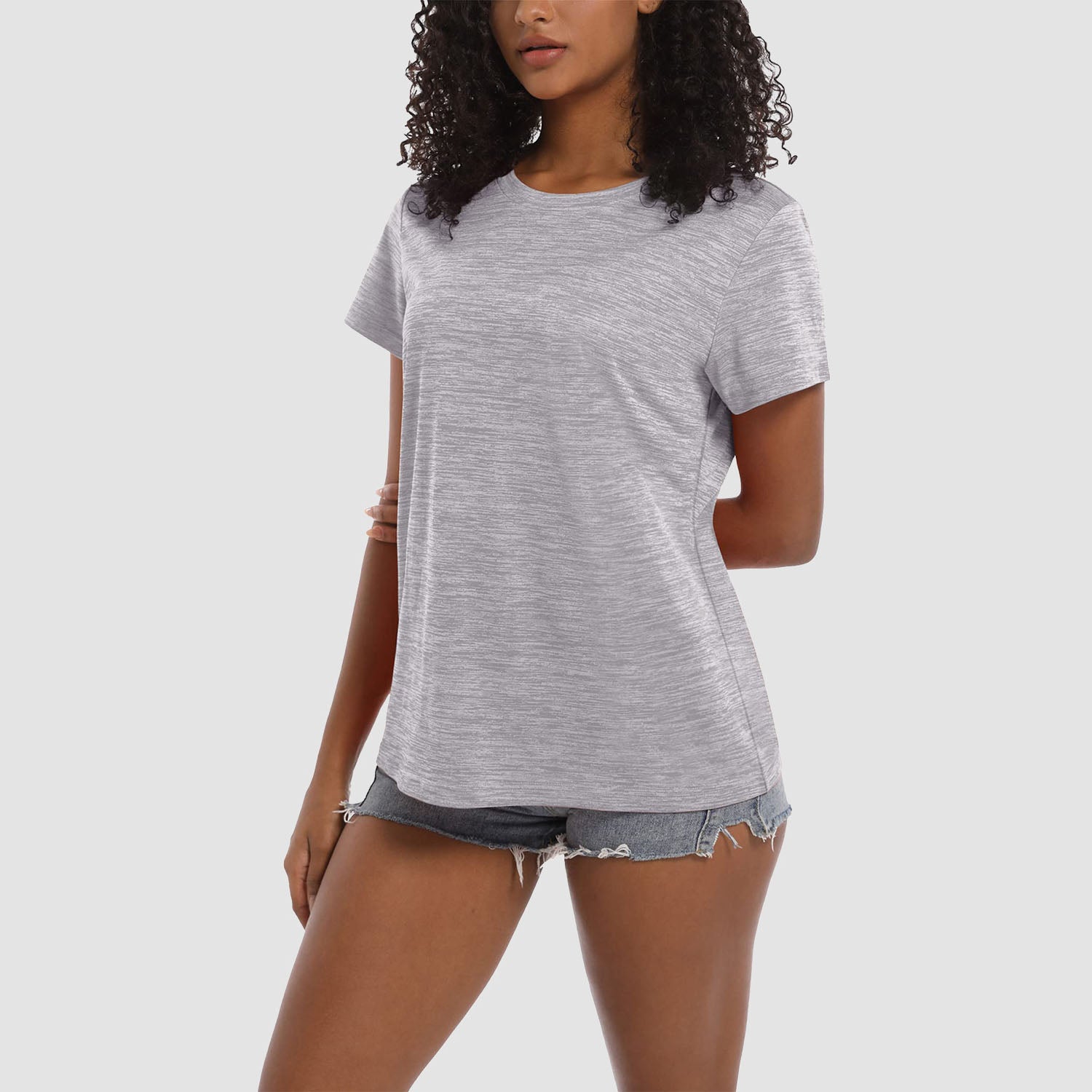 Women's Lightweight Short Sleeve Workout T-Shirt