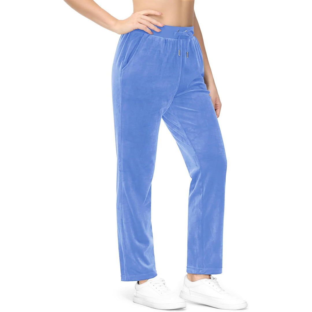 Women's Fleece Jogger Pants - Comfy Lounge & Yoga Sweatpants