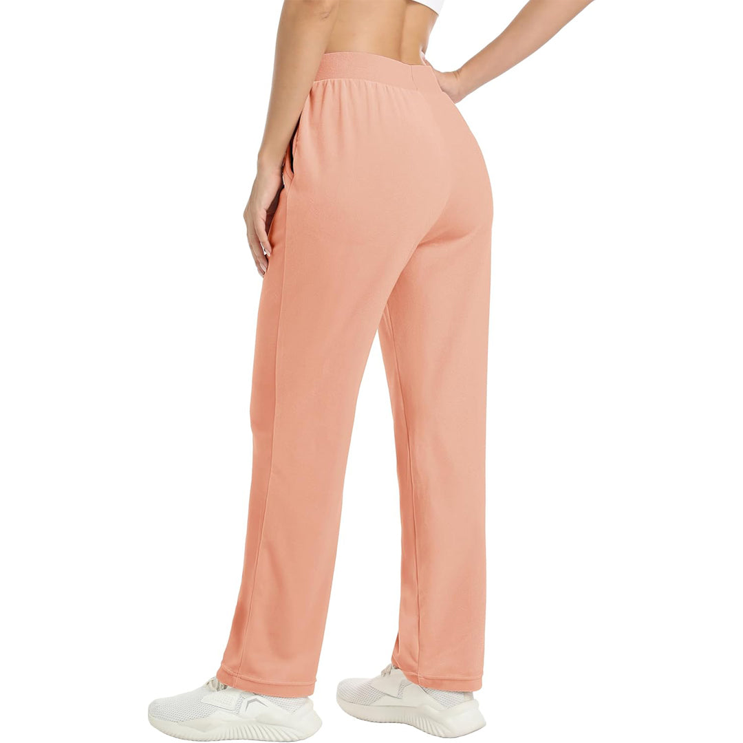 Women's Fleece Jogger Pants - Comfy Lounge & Yoga Sweatpants
