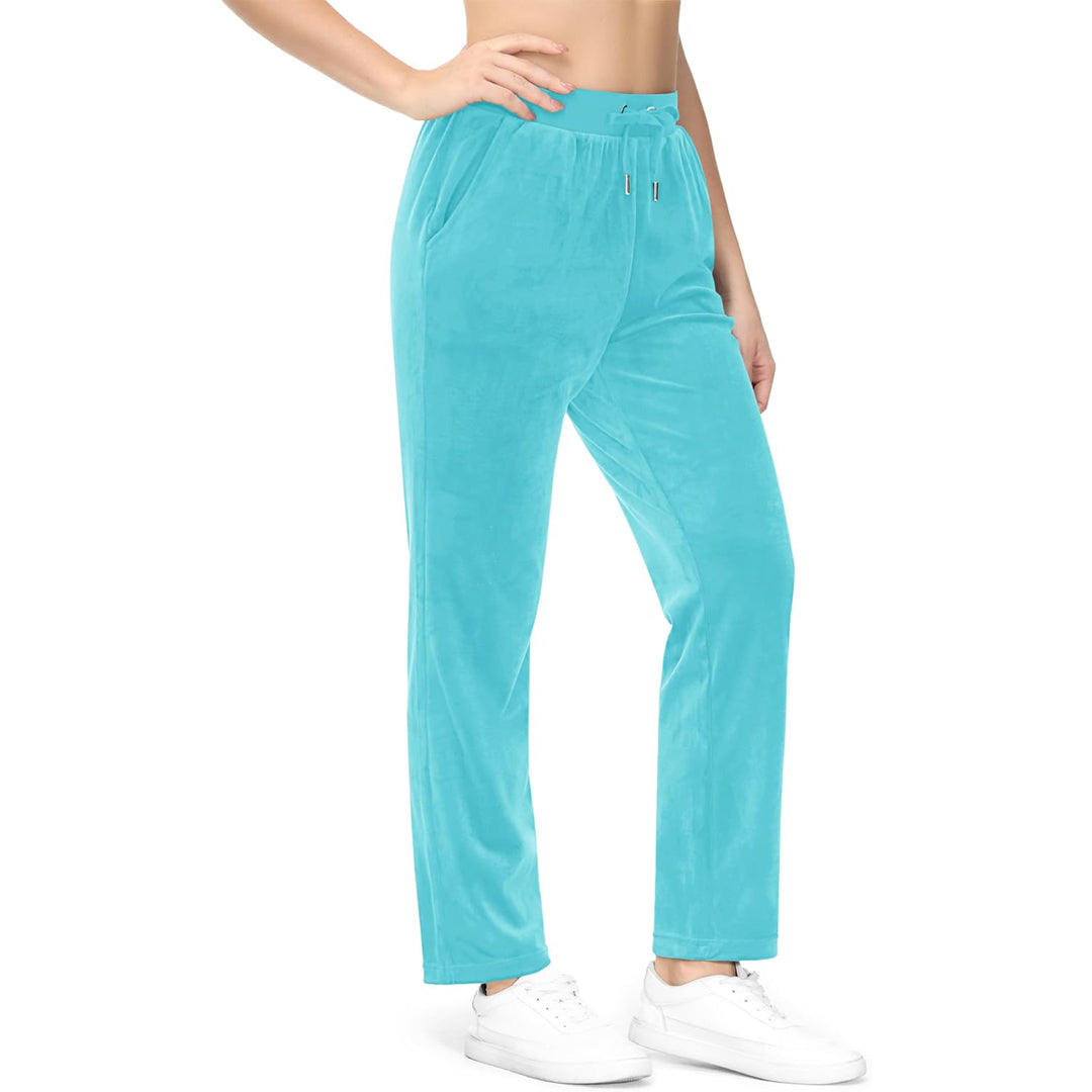 Women's Fleece Jogger Pants - Comfy Lounge & Yoga Sweatpants