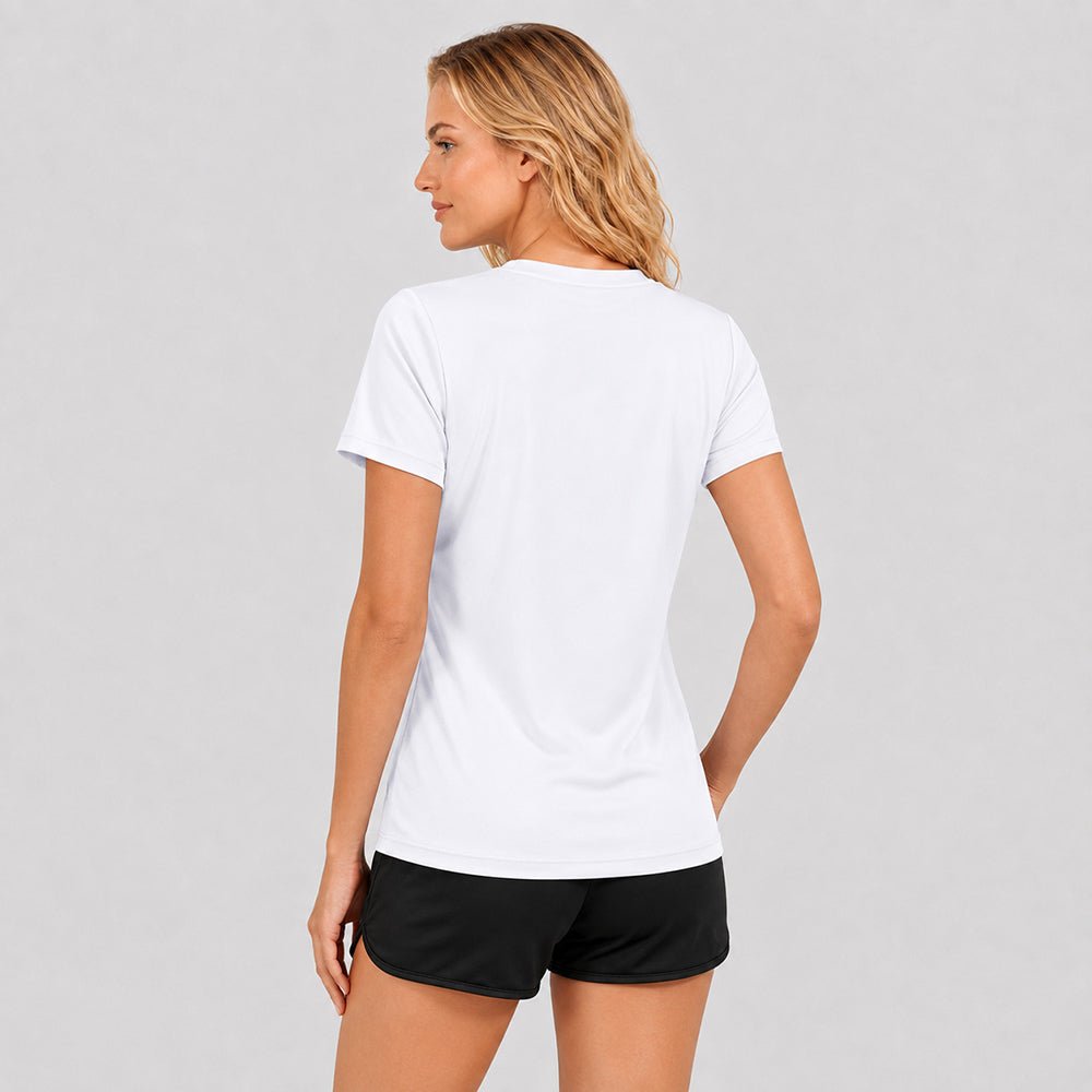 Women's Quick Dry T-Shirt White by MAGCOMSEN