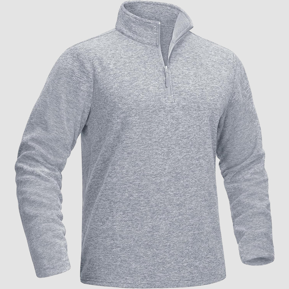 Men's 1/4 Zip Pullover Shirt Long Sleeve Sweatshirts - MAGCOMSEN