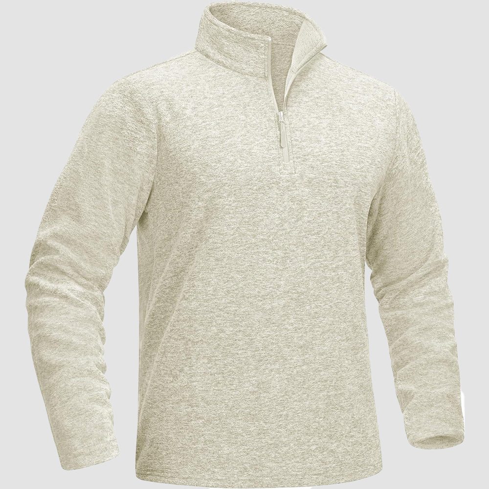 Men's 1/4 Zip Pullover Shirt Long Sleeve Sweatshirts - MAGCOMSEN