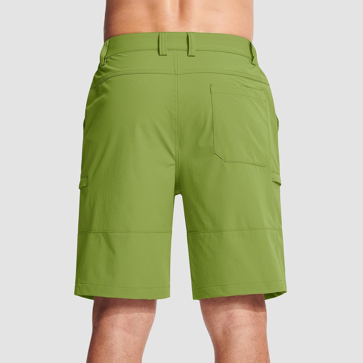 Magcomsen Men's Casual Quick-Dry 5 Pockets Cargo Short Fruit Green by MAGCOMSEN #Color_Fruit Green