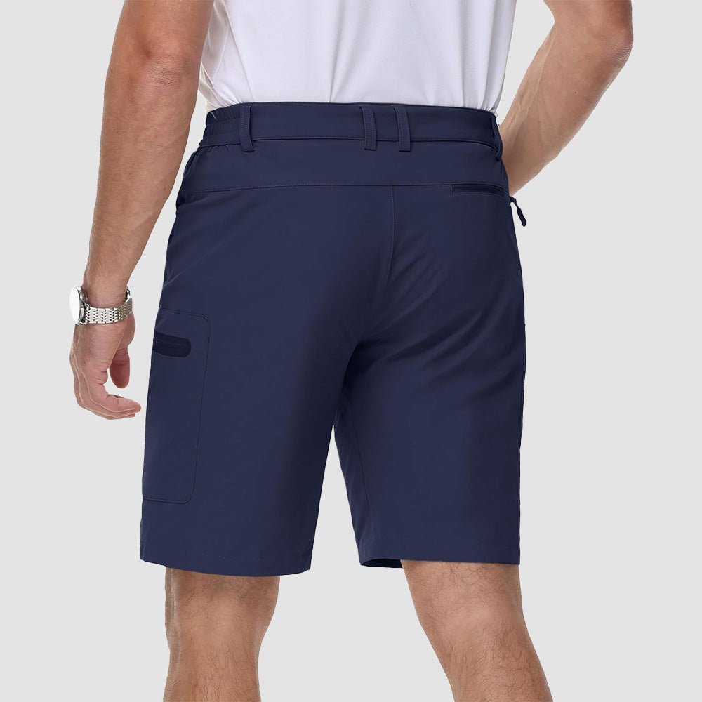 Men's Hiking Cargo Shorts with Zipper Pockets - MAGCOMSEN