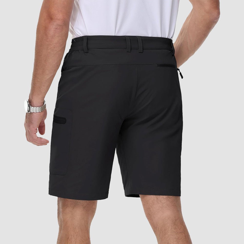 Men's Hiking Cargo Shorts with Zipper Pockets - MAGCOMSEN