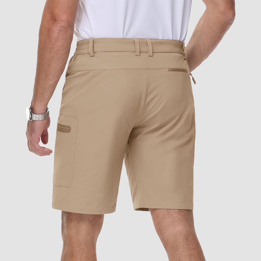 Men's Hiking Cargo Shorts with Zipper Pockets - MAGCOMSEN