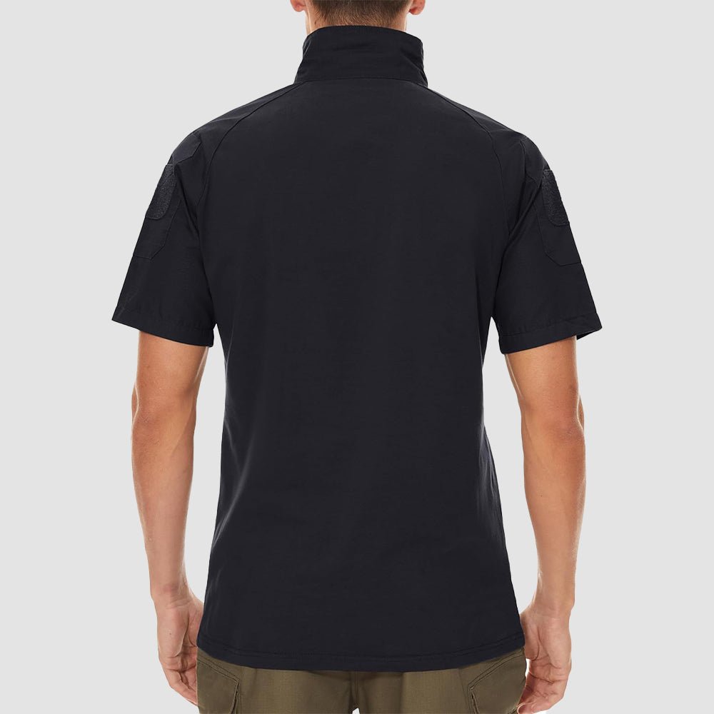 Men's Tactical 1/4 Zip Camo Shirts | Slim Fit - MAGCOMSEN