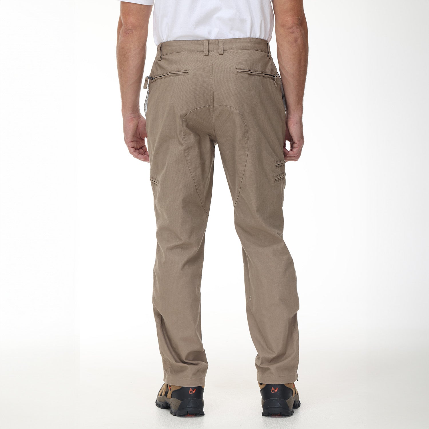 Men's Tactical Cargo Pants with 9 Pockets for Hiking - MAGCOMSEN Color_Sand