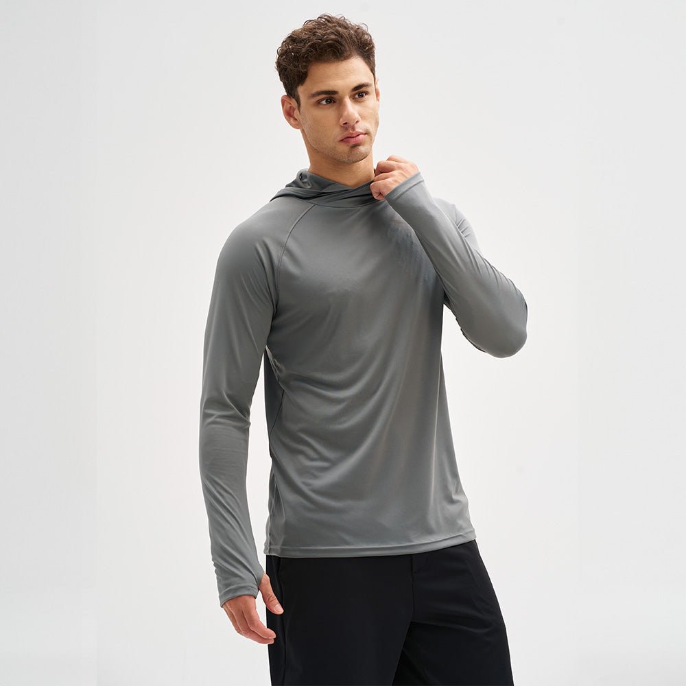 【New In】Men's Sun Shirt UPF 50+ Quick Dry Hoodie - MAGCOMSEN