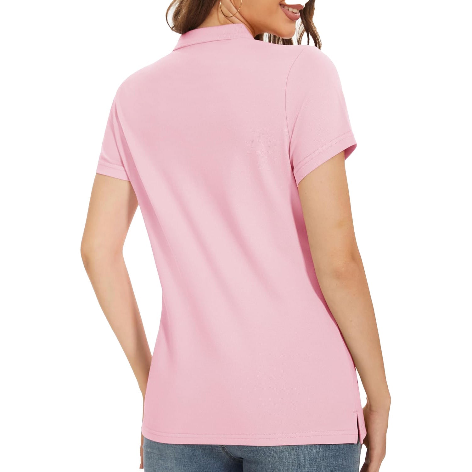 Women's Polo Shirt Cotton Summer Uniform - MAGCOMSEN