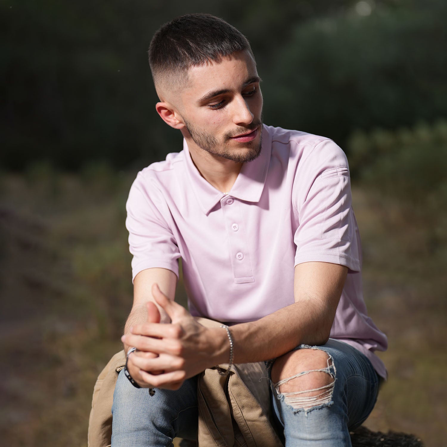 Men's Golf Quick Dry Polo Shirt