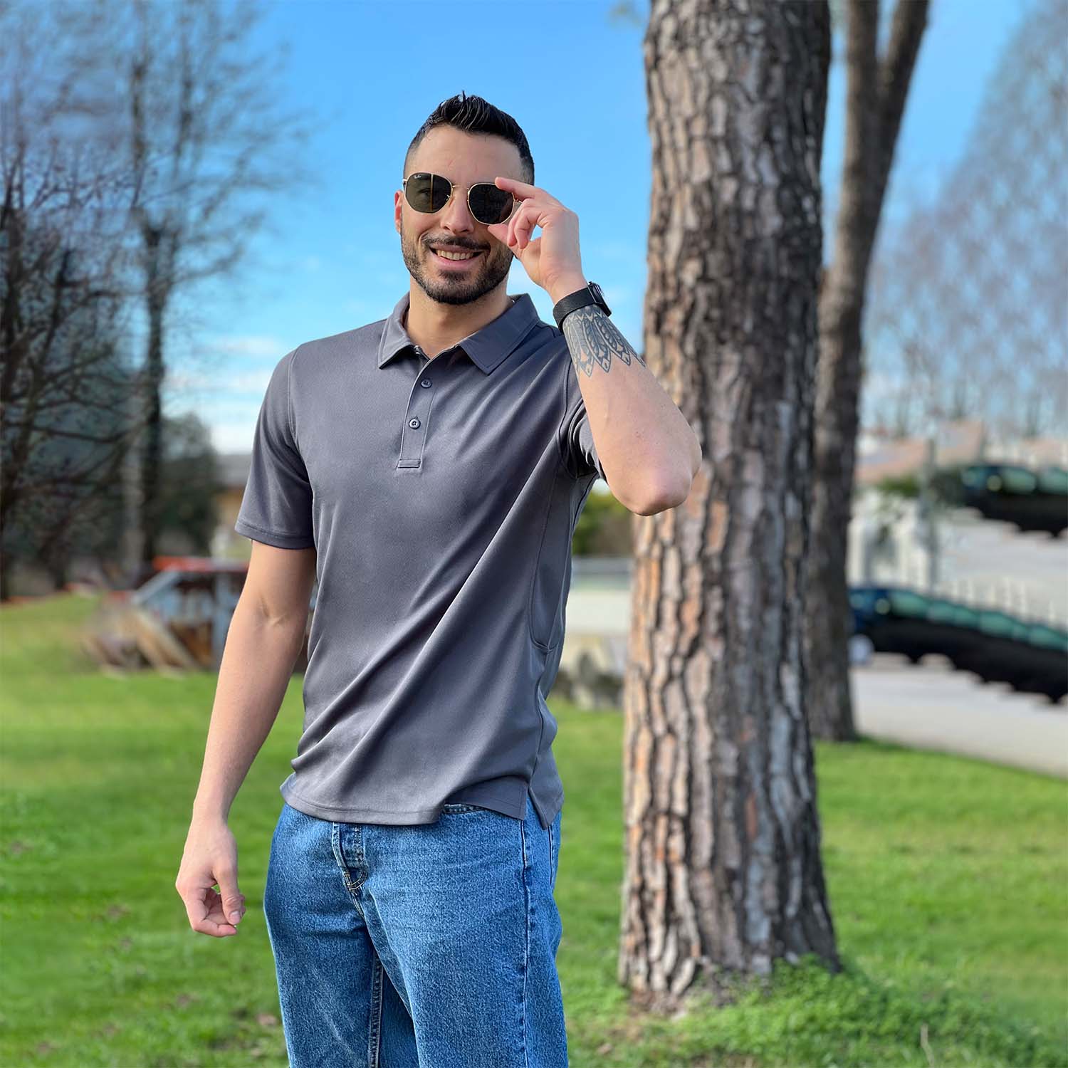 【Buy 4 Get 4th Free】Men's Quick Dry Polo T-shirt - MAGCOMSEN