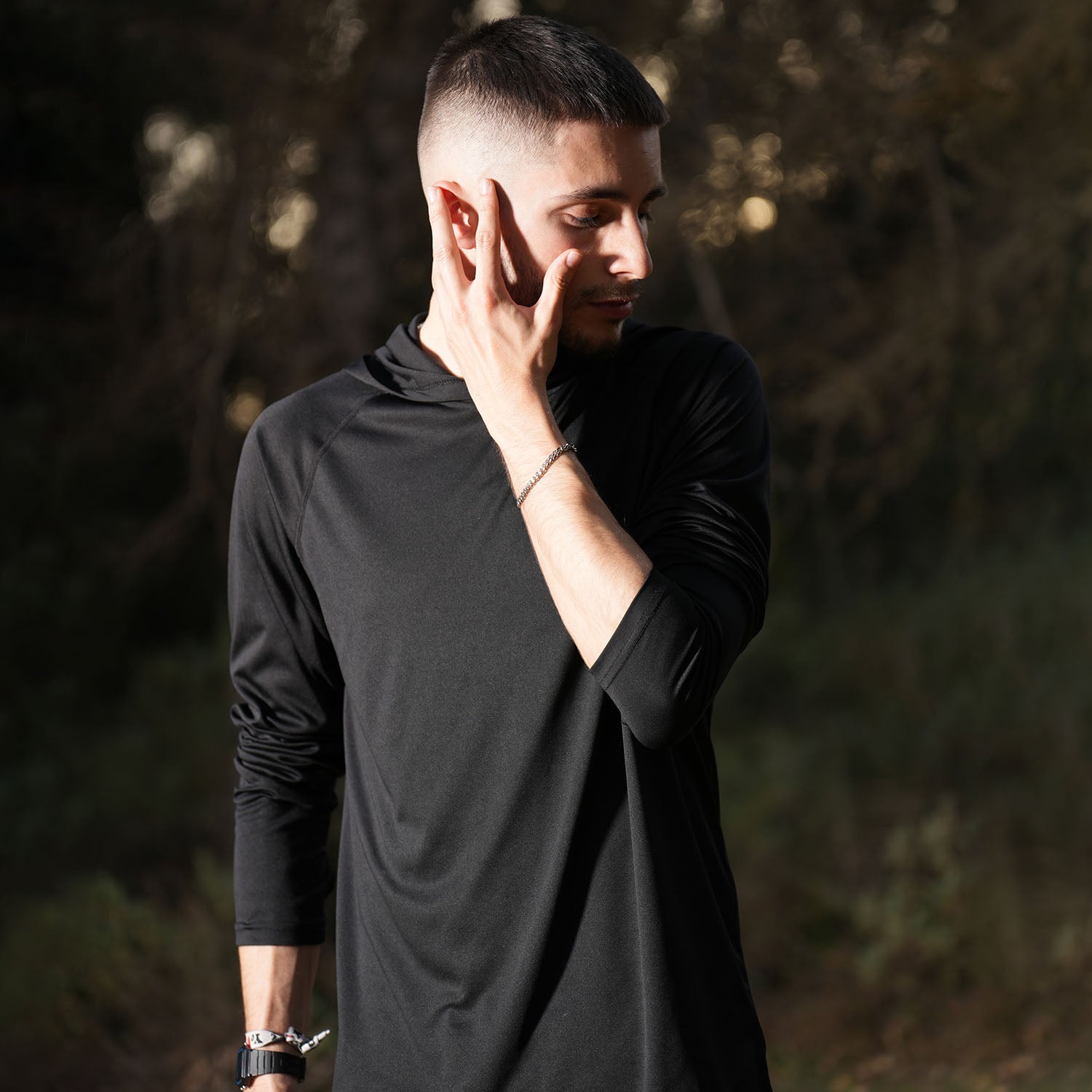 【Buy 4 Get 4th Free】Men's Hooded UPF 50+ Sun Protection T Shirts Long Sleeve Athletic Fishing Shirts Rash Guards - MAGCOMSEN