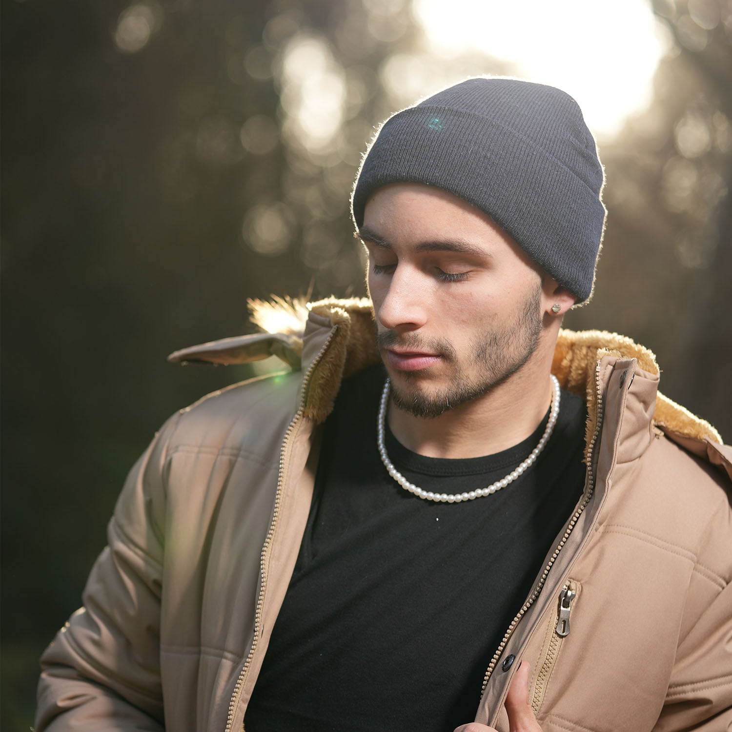 Men's Puffer Parka Jacket Winter Coat with Removable Hood - MAGCOMSEN