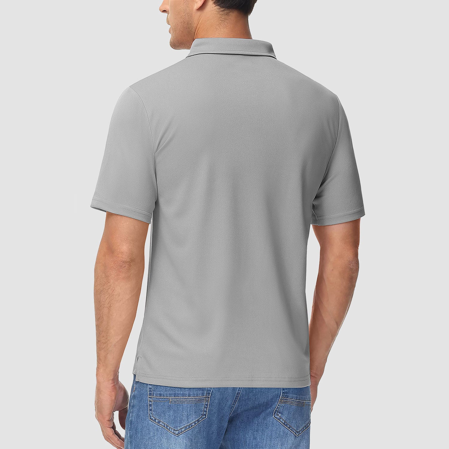 Polo Shirts for Men Short Sleeve Golf Shirts Quick Dry with Pocket