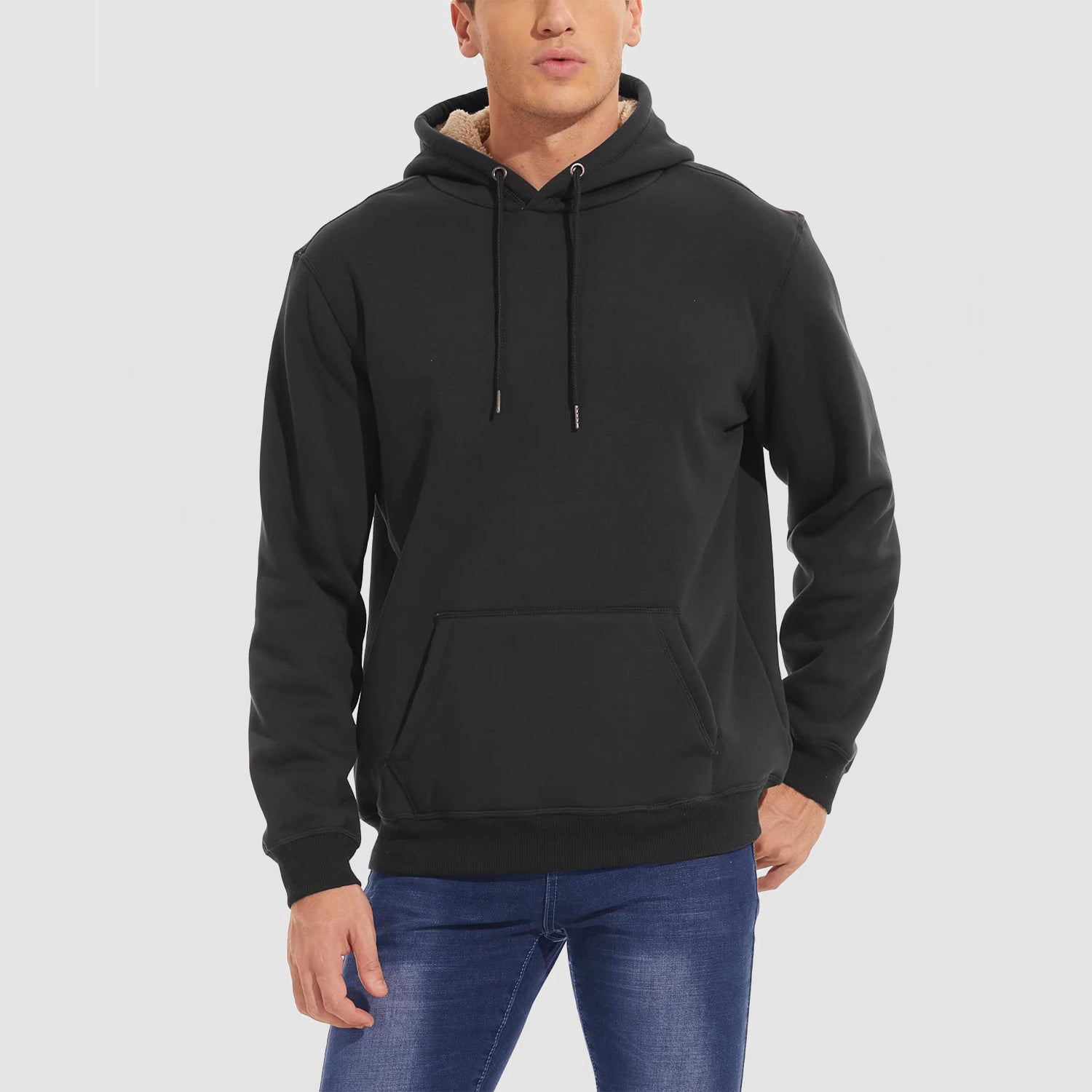 Men's Hoodie Sweater Fleece Pullover Hoodies Sweatshirt - MAGCOMSEN