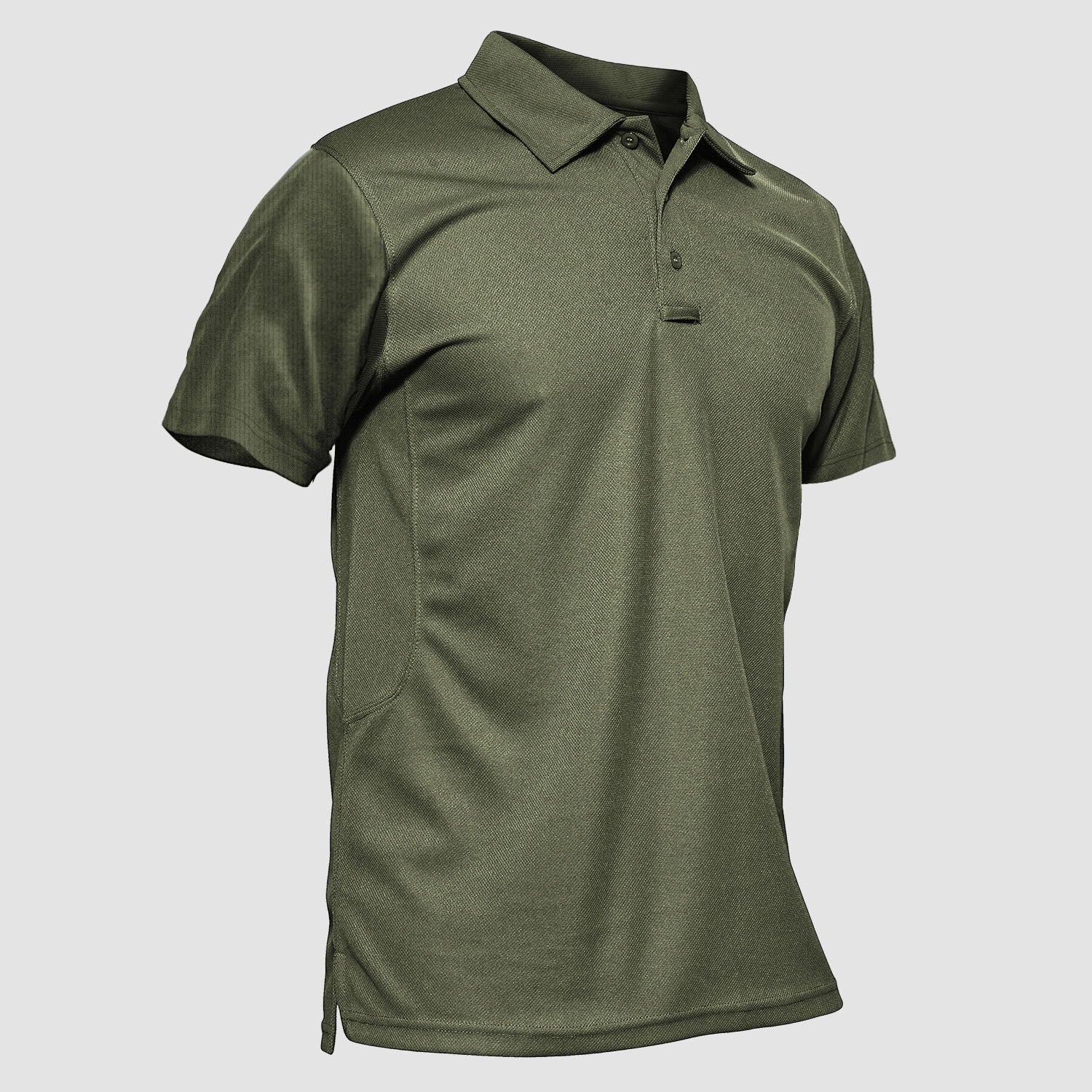 MAGCOMSEN Men's Golf Quick Dry Polo Shirt Brown by MAGCOMSEN #Color_Brown