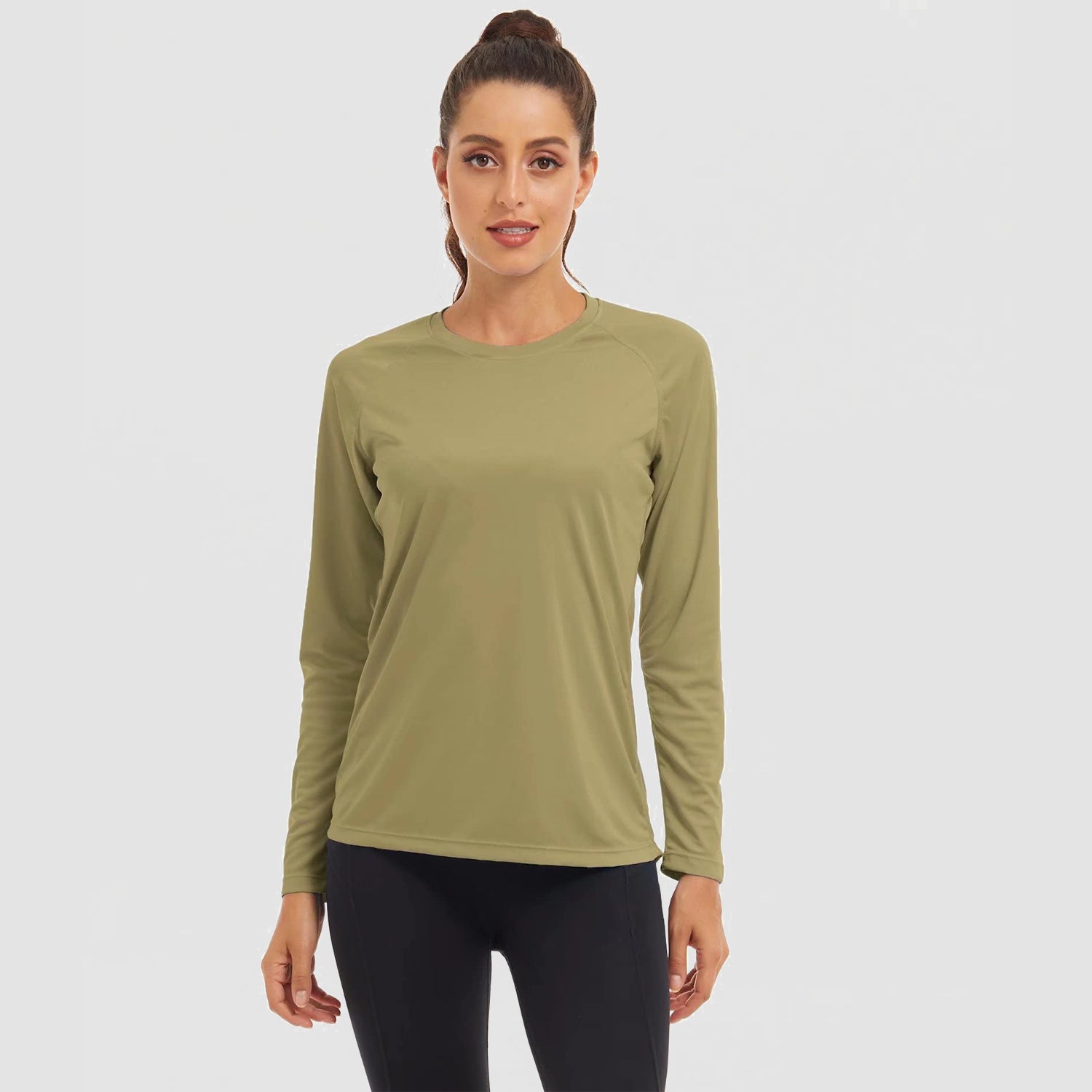 Women's Long Sleeve Shirts UPF 50+ Sun Protection Shirts for Hiking Fishing Workout Rash Guard