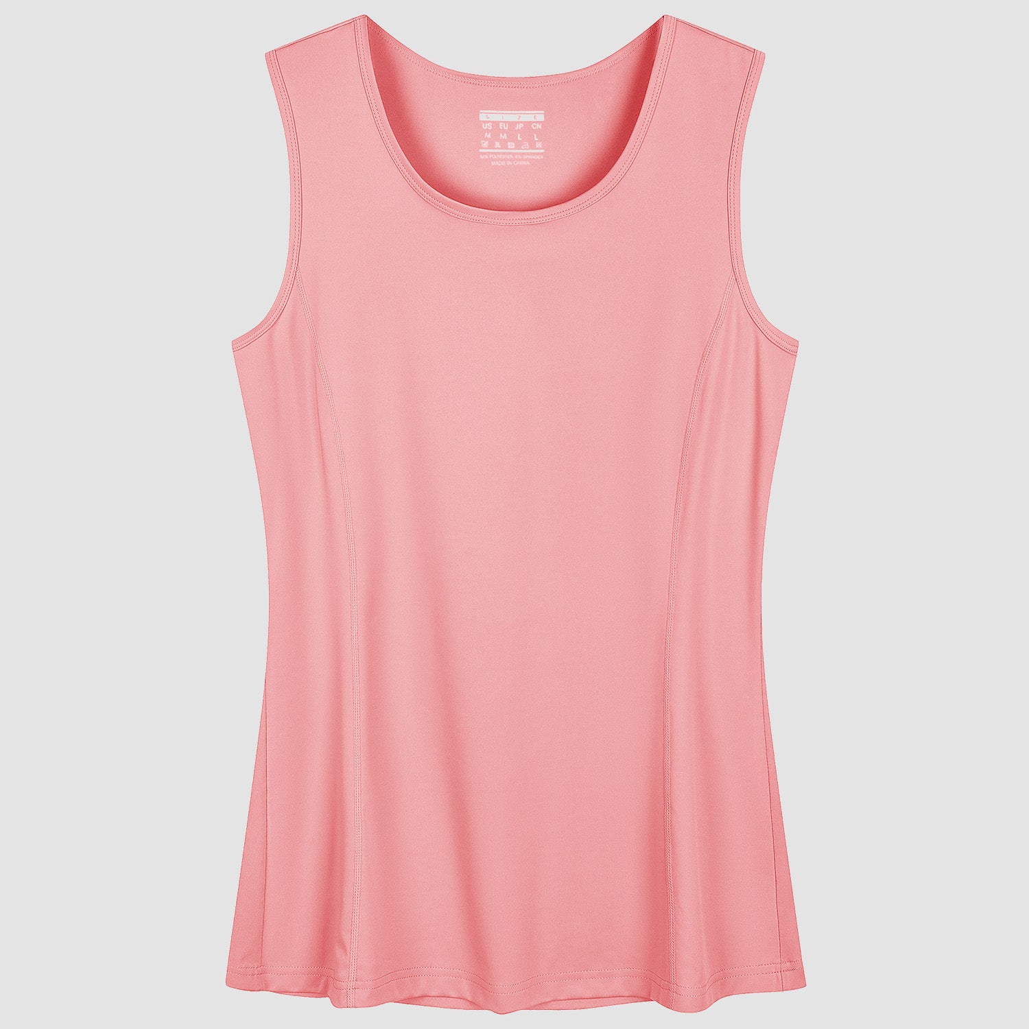 Women's UPF 80+ Tank Top - Quick Dry Workout & Outdoor Pink by MAGCOMSEN #Color_Pink