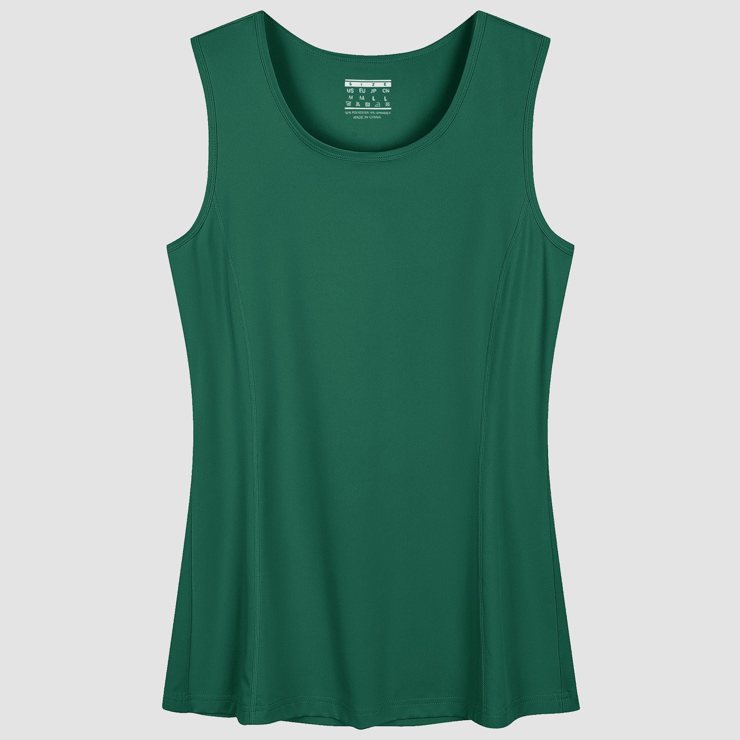 Women's UPF 80+ Tank Top - Quick Dry Workout & Outdoor Jade Green by MAGCOMSEN #Color_Jade Green