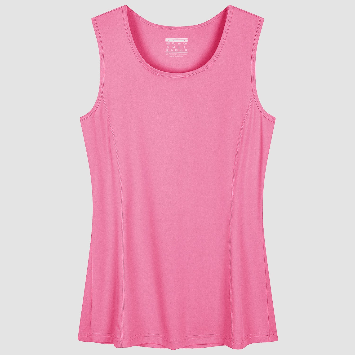 Women's UPF 80+ Tank Top - Quick Dry Workout & Outdoor Rose by MAGCOMSEN #Color_Rose
