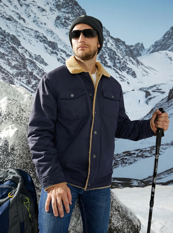Men's Sherpa Lined Trucker Jacket