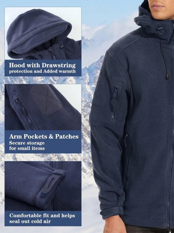 Men's Military Cargo Field Jacket