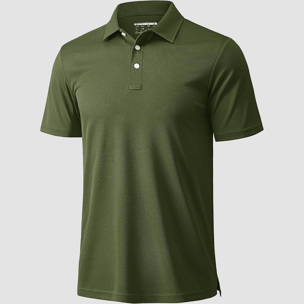 Men's Polo Quick Dry Short Sleeve Golf Polo