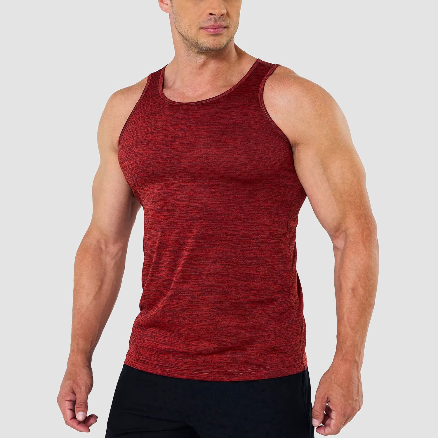 【Buy 4 Get 4th Free】Men's Tank Tops Quick Dry Workout Sleeveless Gym Muscle Shirts - MAGCOMSEN