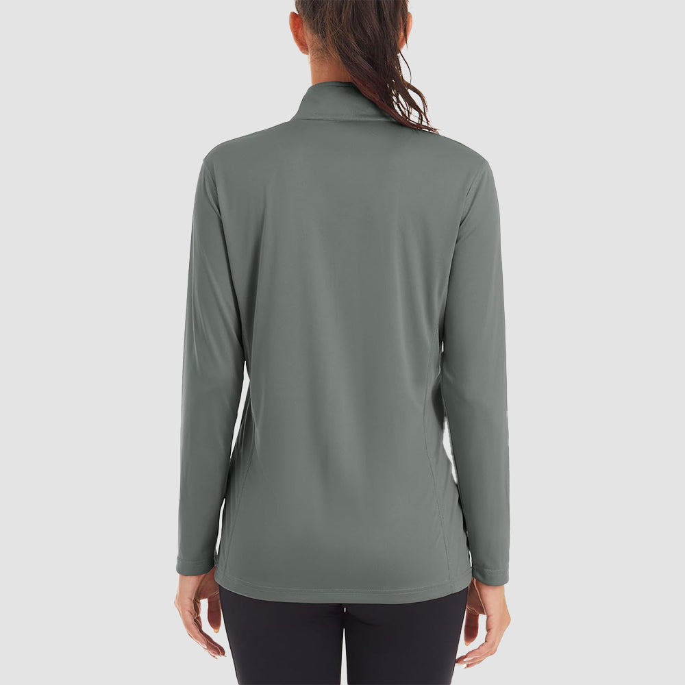 Women's Half Zip Quick Dry Shirt UPF 50+