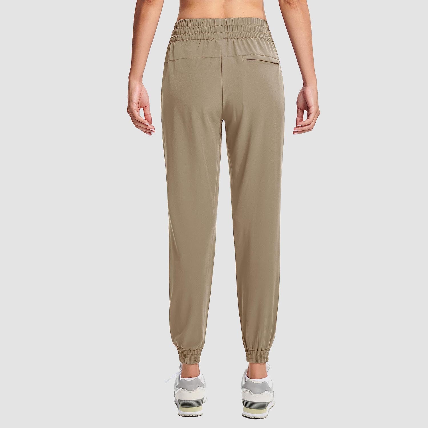 Women's Lightweight Water-Resistant Hiking Joggers with Pockets