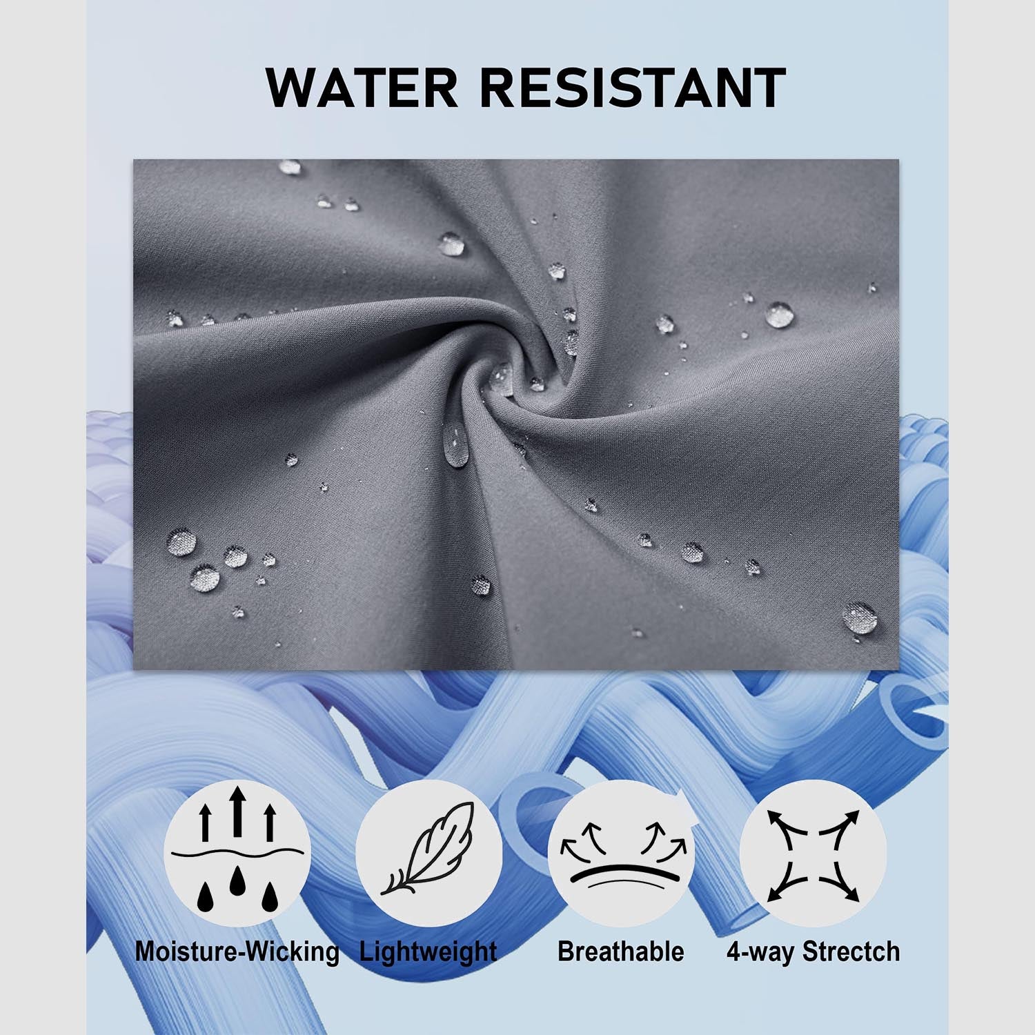 Women's Lightweight Water-Resistant Hiking Joggers with Pockets