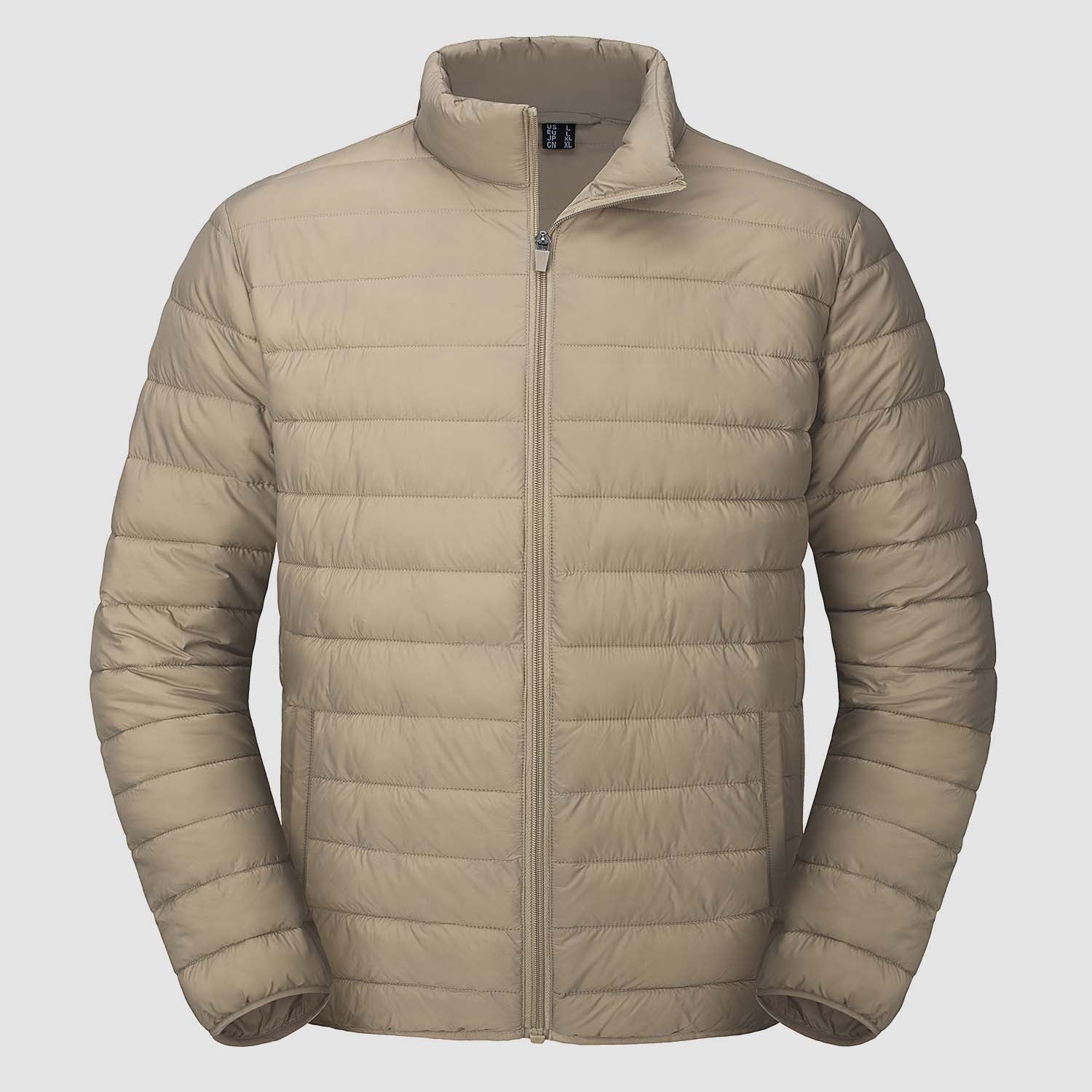Men's Lightweight Puffer Jacket – Water-Repellent Winter Coat - MAGCOMSEN
