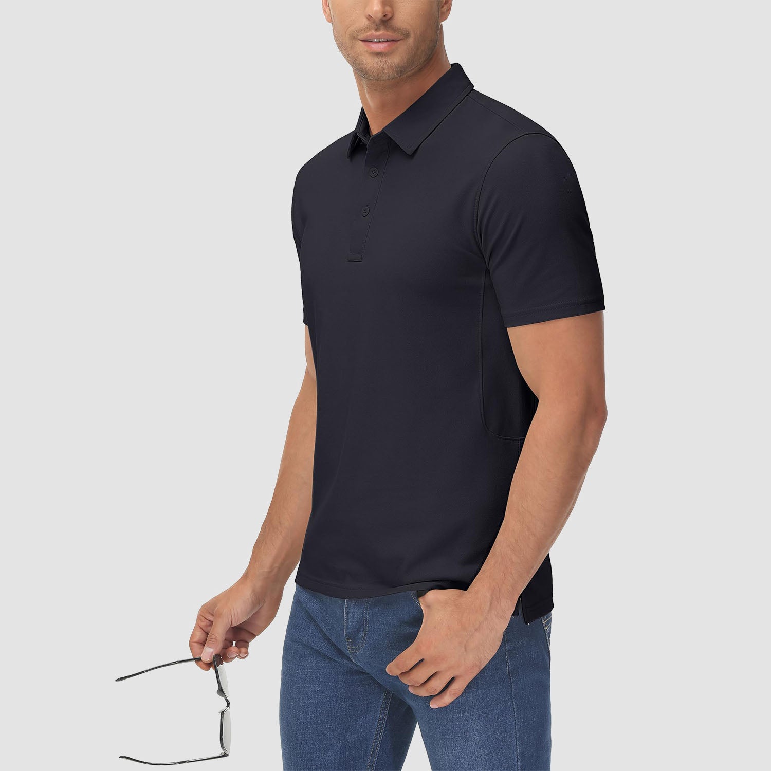 Men's Short Sleeve Golf Polo Shirt