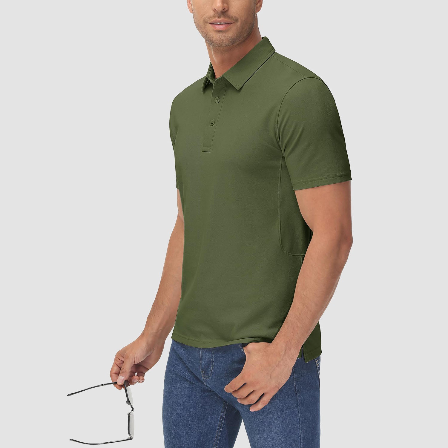 Men's Short Sleeve Golf Polo Shirt