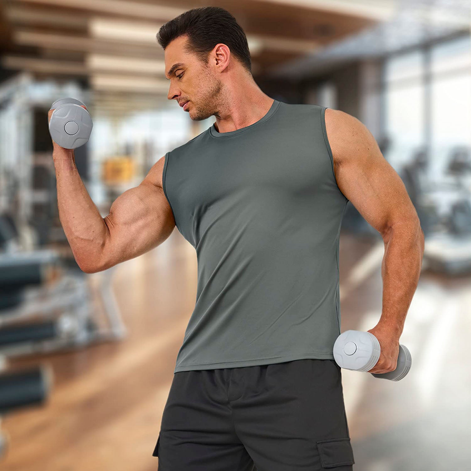 Men's Quick Dry Workout Running Tanks