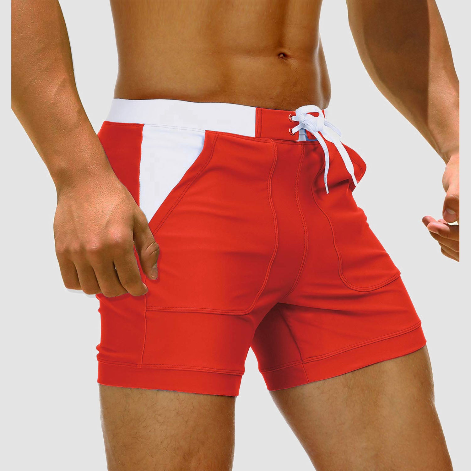 Men's Swim Trunks with Pockets