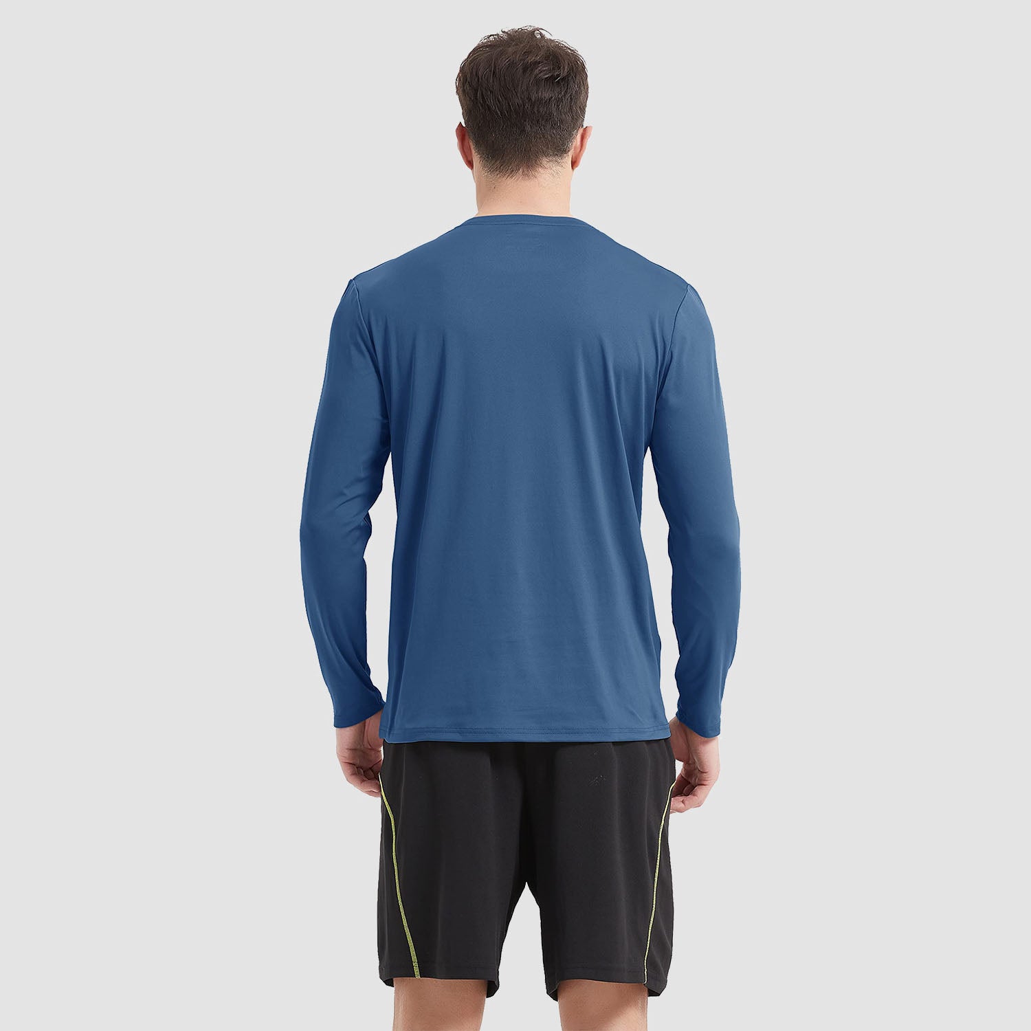 Men's UPF 80+ Long Sleeve Sun Protection Quick-Dry Shirt