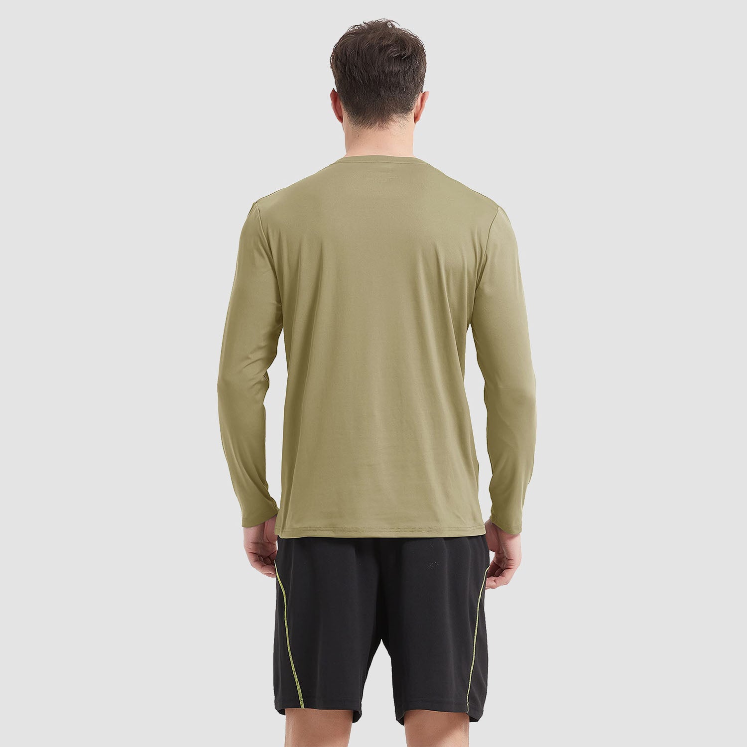 Men's UPF 80+ Long Sleeve Sun Protection Quick-Dry Shirt