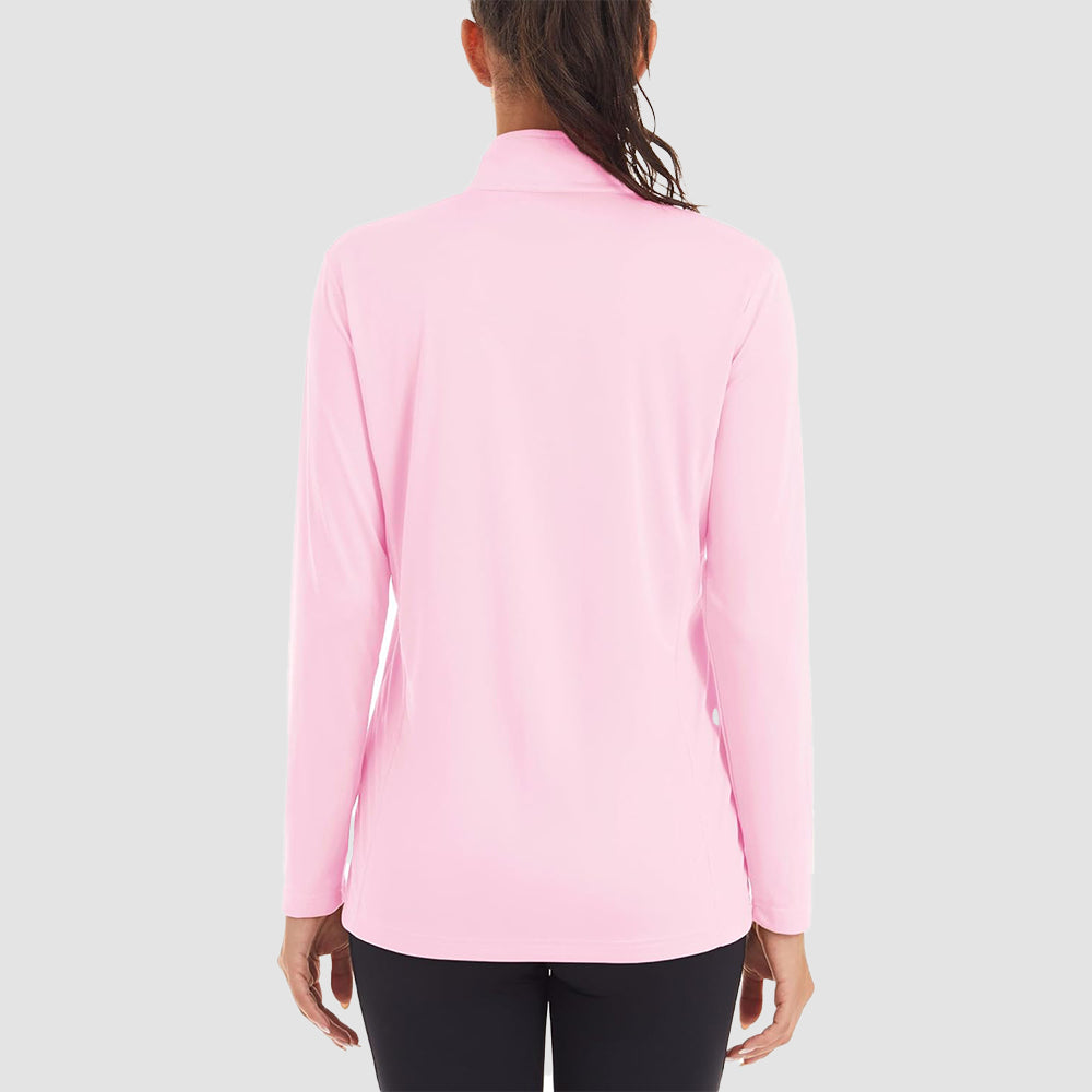 Women's Half Zip Quick Dry Shirt UPF 50+