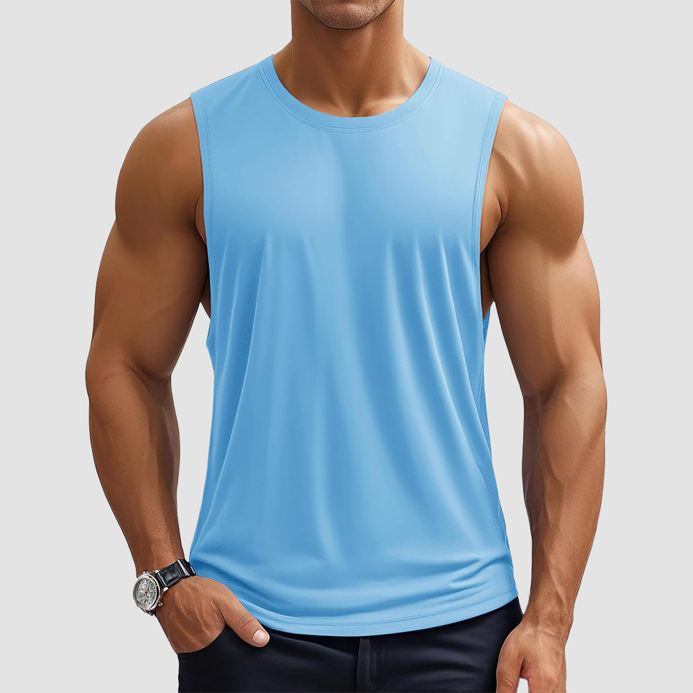 【New In】Men's Workout Tank – Quick-Dry Sleeveless Gym Shirt