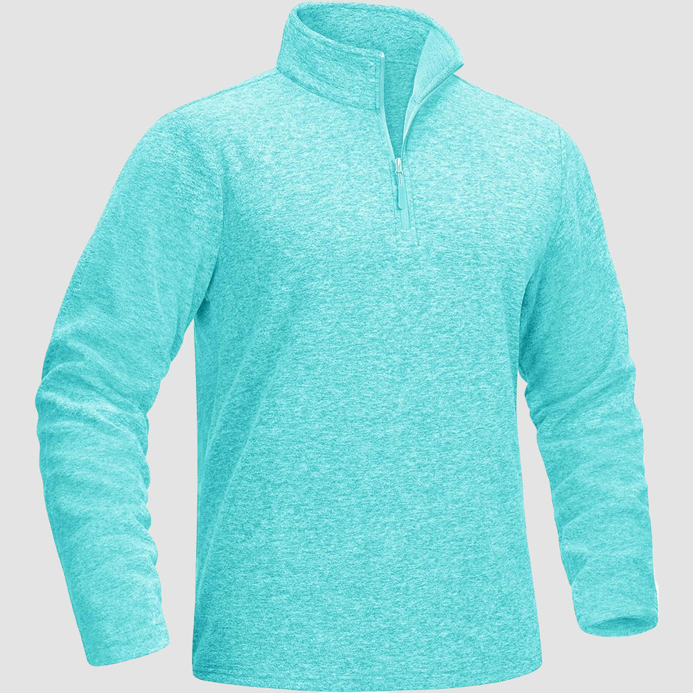 Men's 1/4 Zip Pullover Shirt Long Sleeve Sweatshirts
