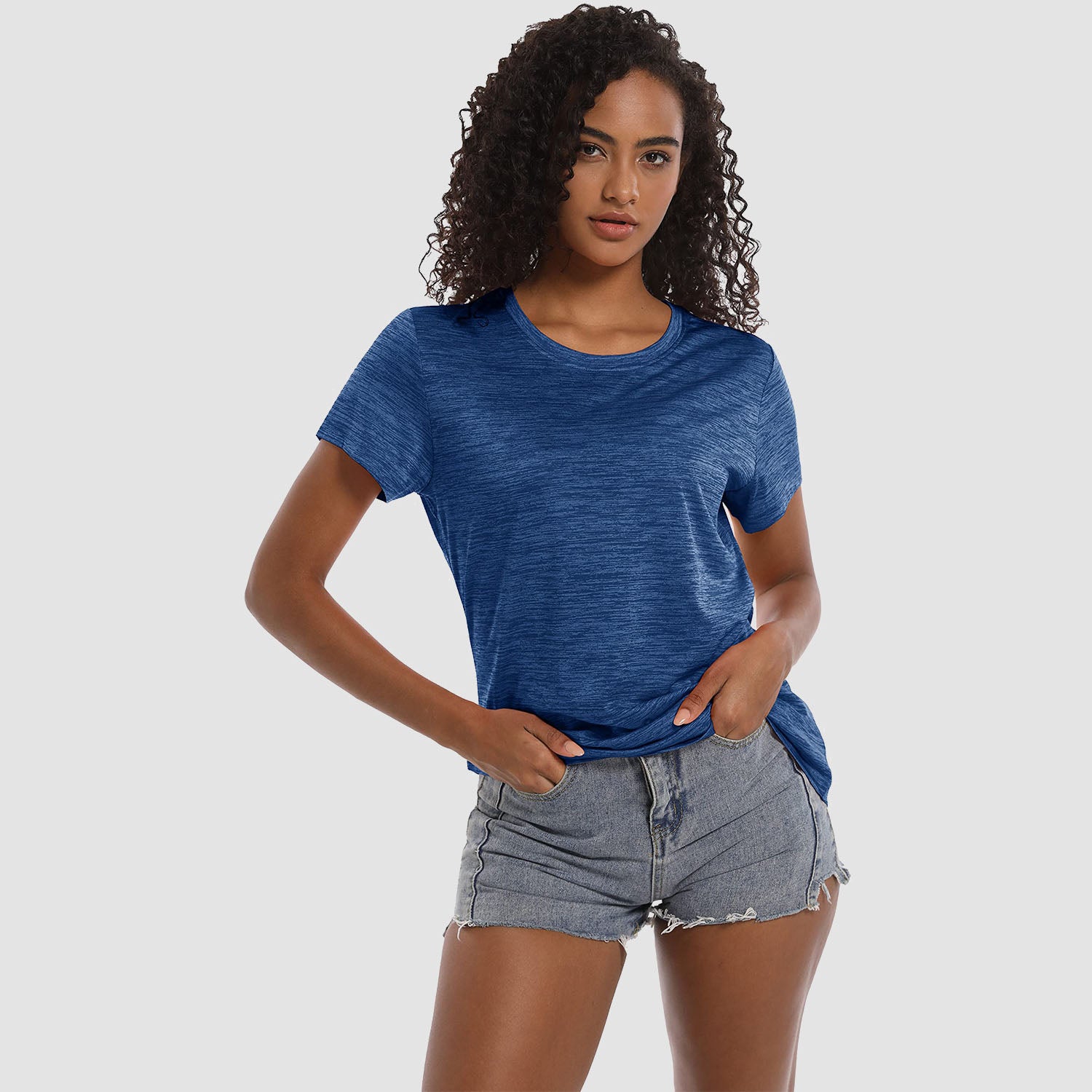 Women's Lightweight Short Sleeve Workout T-Shirt